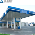 Prefab Steel Space Frame Petrol Station Roof